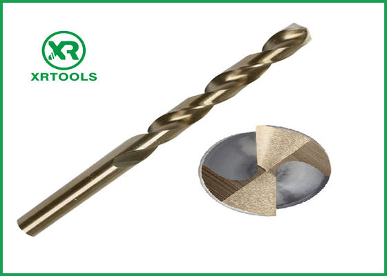 acheter Peu de perceuse droit de cobalt du peu de perceuse de torsion de HSS de jambe DIN 338 M35 hss pour l'acier inoxydable fabrication en ligne