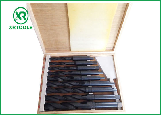 acheter Petit pain forgé/peu de perceuse fraisé de jambe de chandelle de HSS réglé avec la boîte en bois DIN 345 fabrication en ligne