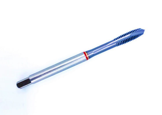 acheter Le point en spirale rouge TICN de l'anneau M6X1.0 a enduit des robinets de machine de HSS fabrication en ligne