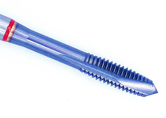 acheter Tarauds machine HSS revêtus de nitrure de titane, tarauds à écrou, outils de coupe de filetage de surface étamée pour travaux de précision fabrication en ligne